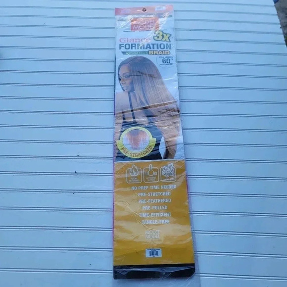 New 3X Glance Formation Natural Touch Braid 30” Plum Tangle Free OM3TPLUM - Picture 9 of 12